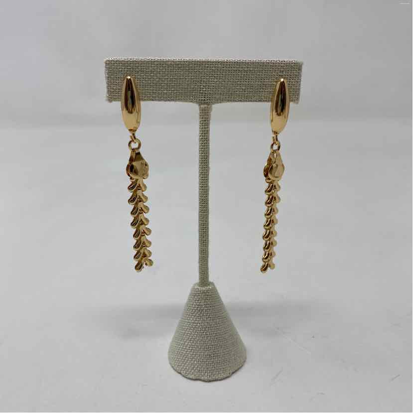 Gold Metal Earrings