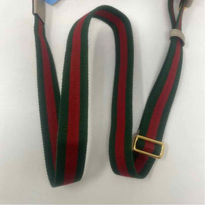 Pre-Owned Gucci Cream Canvas Designer Handbag