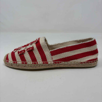 Pre-Owned Shoe Size 10 Tory Burch Stripe Multi Espadrille