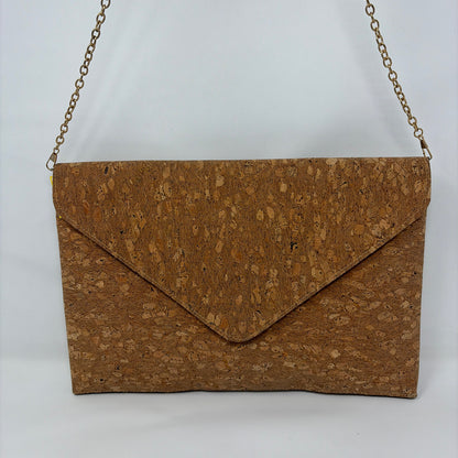 Pre-Owned Mae Forever' Tan Cork Handbag