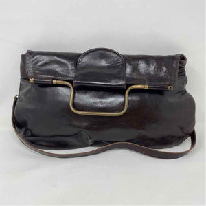 Pre-Owned Flavio Rivera Brown Leather Handbag