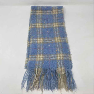 Pre-Owned Burberry Blue Knit Designer Scarf