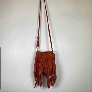 Pre-Owned Toms Orange Leather Handbag