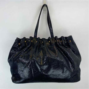 Pre-Owned INZI Black Leather Handbag