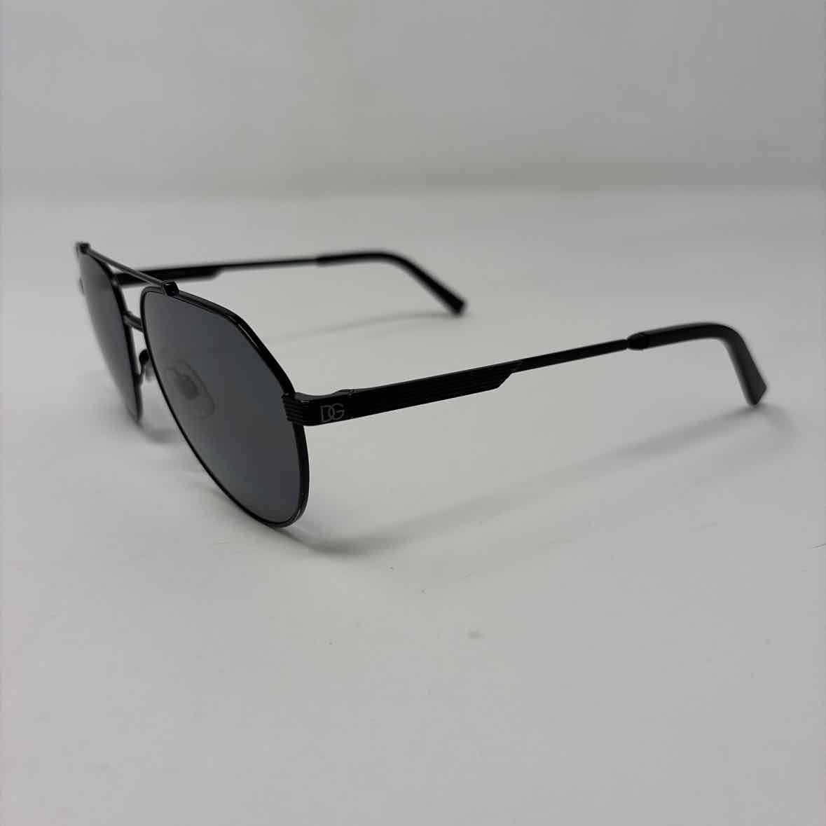 Pre-Owned Dolce & Gabbana Black Wire Designer Sunglasses
