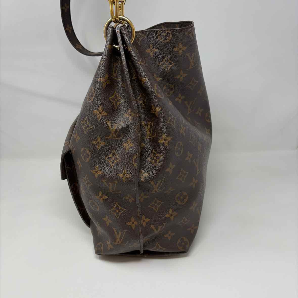 Pre-Owned Louis Vuitton Monogram Coated Canvas Designer Handbag