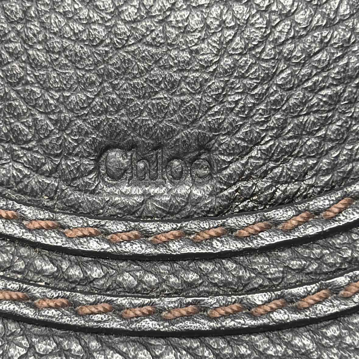Pre-Owned Chloe Black Leather Designer Handbag