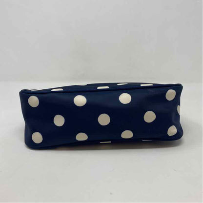 Pre-Owned Kate Spade Blue Polka Dot Nylon Handbag