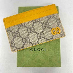 Pre-Owned Gucci Monogram Canvas Designer Wallet