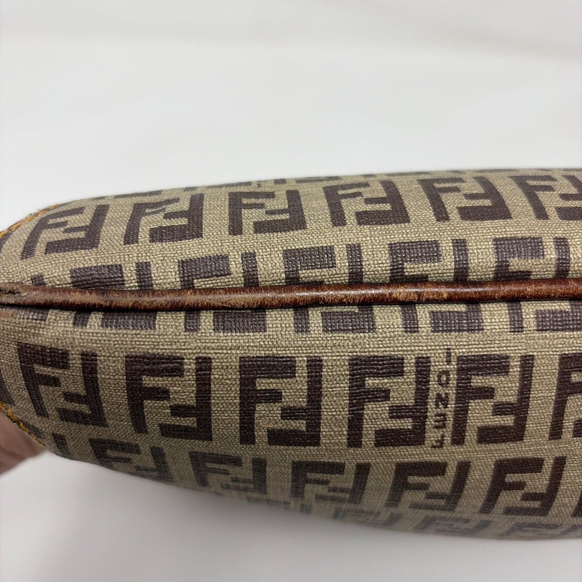 Pre-Owned Fendi Monogram Canvas Designer Handbag