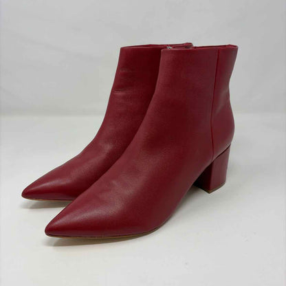 Pre-Owned Shoe Size 9 Marc Fisher Red Booties