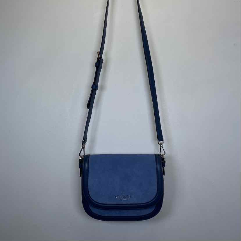 Pre-Owned Kate Spade Blue Leather Handbag