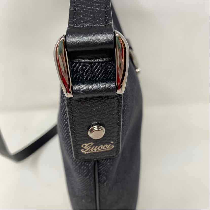 Pre-Owned Gucci Denim Canvas Designer Handbag