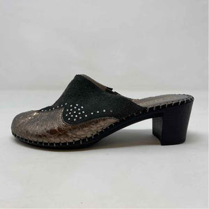 Pre-Owned Shoe Size 8.5 La Plume Metallic Casual