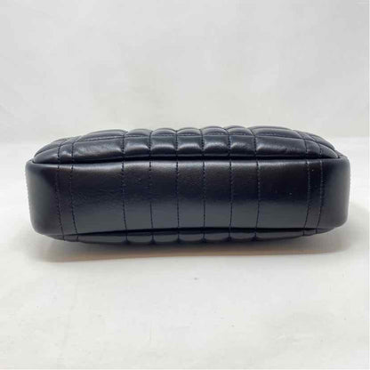 Pre-Owned Burberry Black Leather Designer Handbag