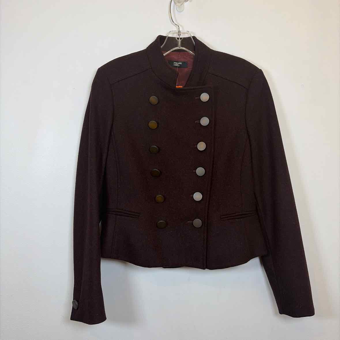 Pre-Owned Size M Phillipe Adec Brown Jacket