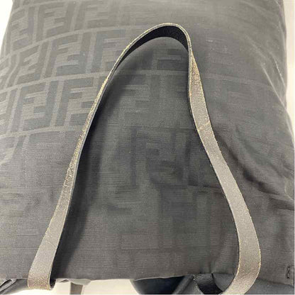 Pre-Owned Fendi Black Nylon Designer Handbag