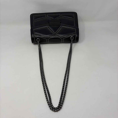 Pre-Owned Boutique Black Pleather Handbag