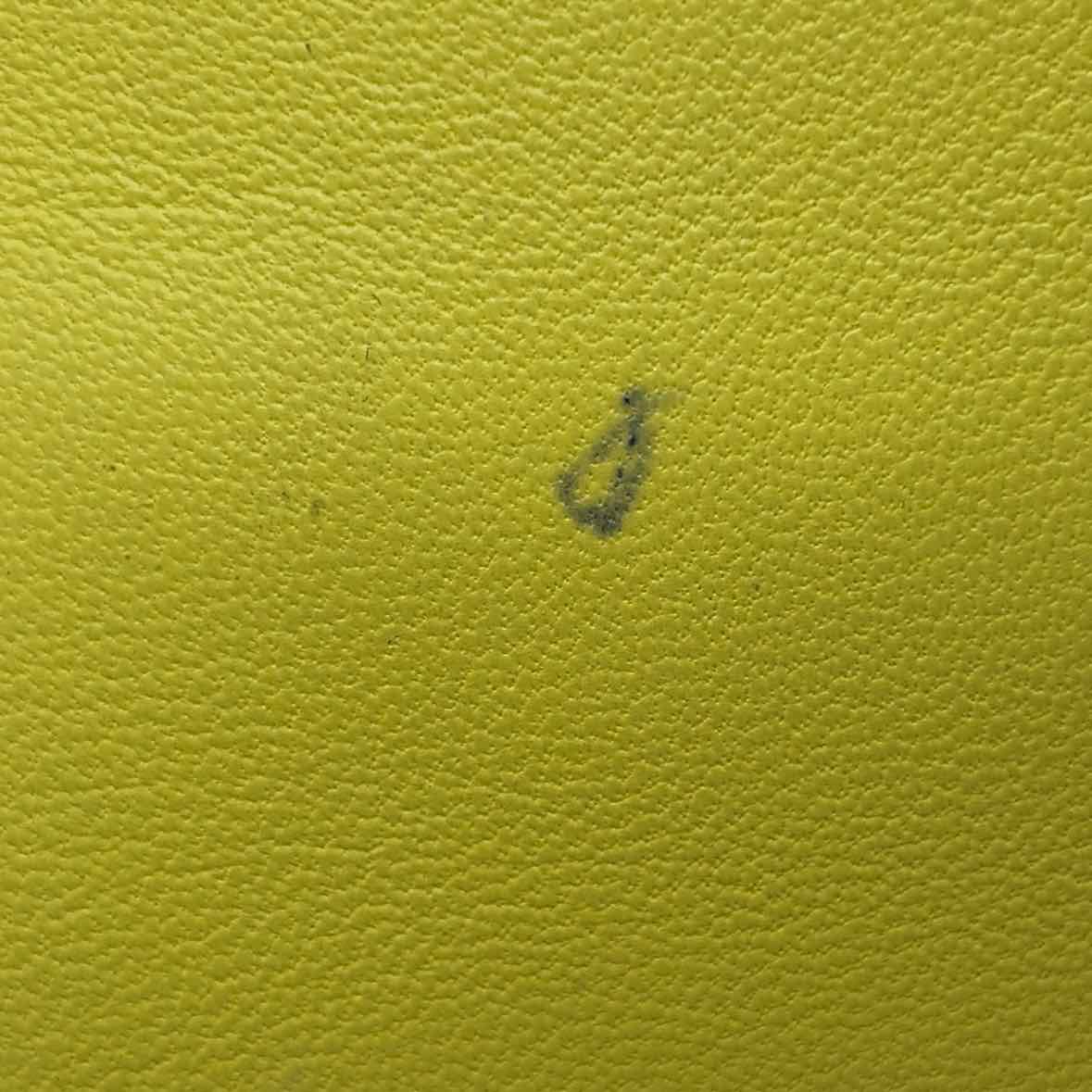 Pre-Owned Chanel Chartreuse Leather Designer Handbag