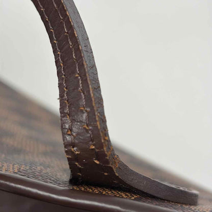 Pre-Owned Louis Vuitton Damier Eben Canvas Designer Handbag