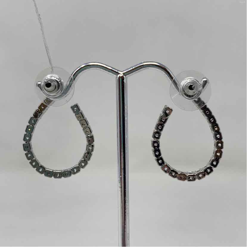 Silver rhinestones Earrings