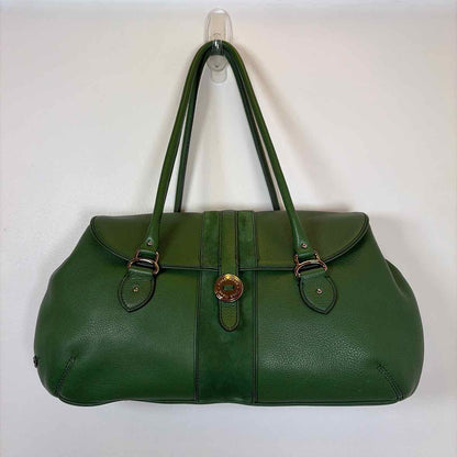 Pre-Owned Cole Haan Green Leather Handbag