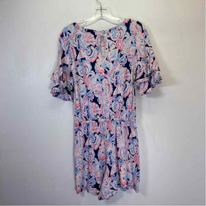 Pre-Owned Size XS Lilly Pulitzer Pink Multi Romper