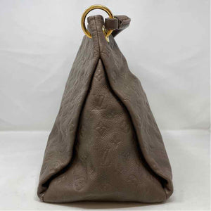 Pre-Owned Louis Vuitton Taupe Leather Designer Handbag