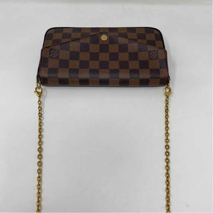 Pre-Owned Louis Vuitton Damier Eben Canvas Designer Handbag