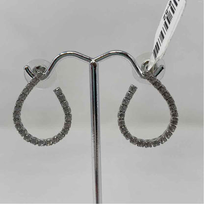 Silver rhinestones Earrings