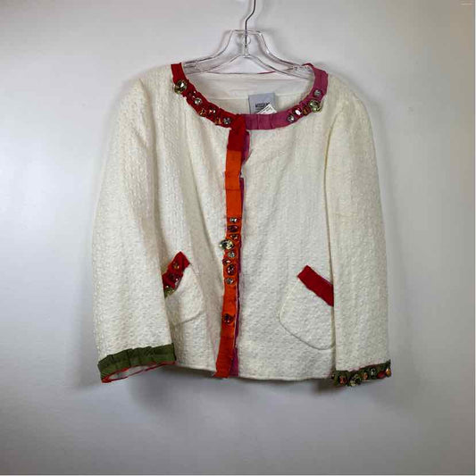 Pre-Owned Size M Moschino White Cardigan