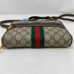 Pre-Owned Gucci Monogram Canvas Designer Handbag