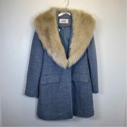 Pre-Owned Size L Belle Badgley Mischka Blue Coat