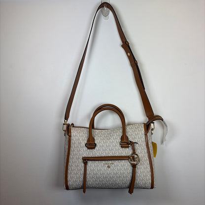 Pre-Owned Michael Kors White Multi Leather Handbag
