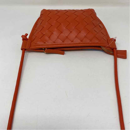 Orange faux leather Handbag