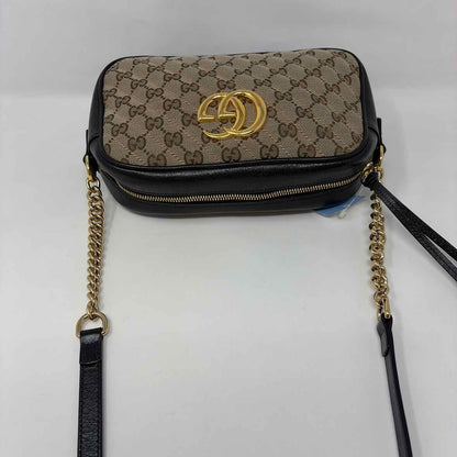 Pre-Owned Gucci Monogram Canvas Designer Handbag