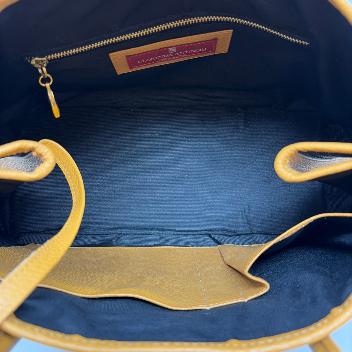 Pre-Owned Clorinda Antinori Navy Woven Handbag