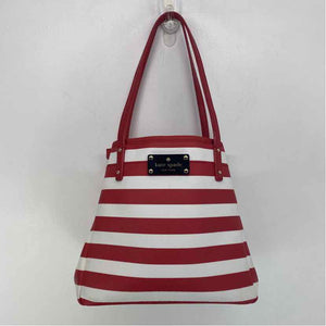 Pre-Owned Kate Spade Striped Leather Handbag