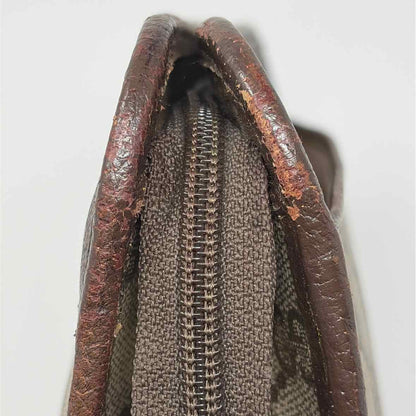 Pre-Owned Gucci Brown Leather Designer Handbag