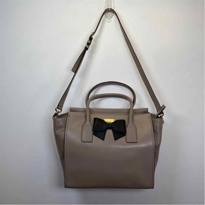 Pre-Owned Kate Spade Taupe Leather Handbag