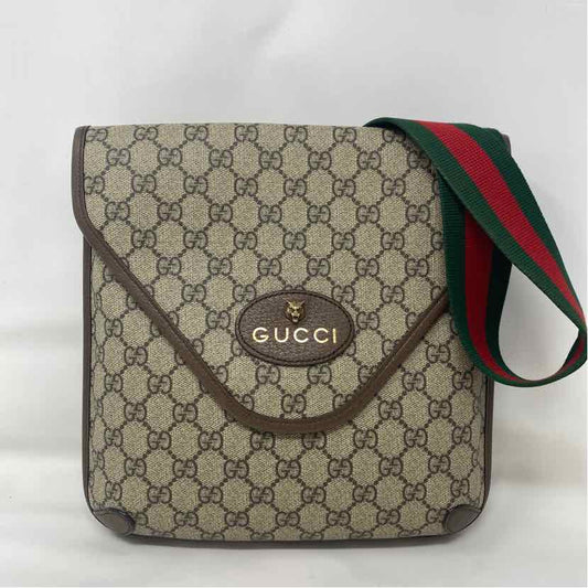 Pre-Owned Gucci Monogram Canvas Designer Handbag