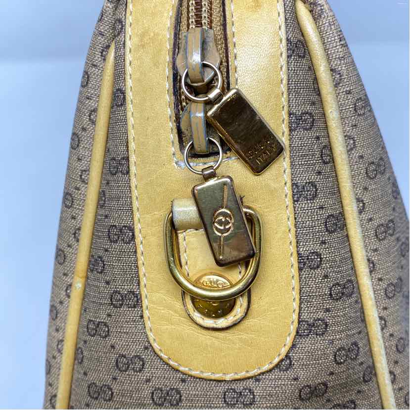 Pre-Owned Gucci Monogram Canvas Designer Handbag