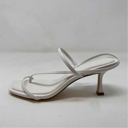 Pre-Owned Shoe Size 8 Steve Madden White Heels