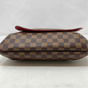 Pre-Owned Louis Vuitton Damier Eben Canvas Designer Handbag