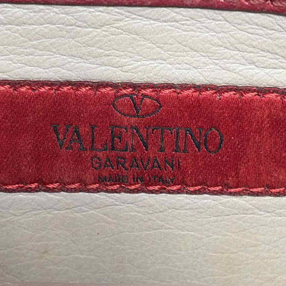 Pre-Owned Valentino Red Leather Designer Handbag