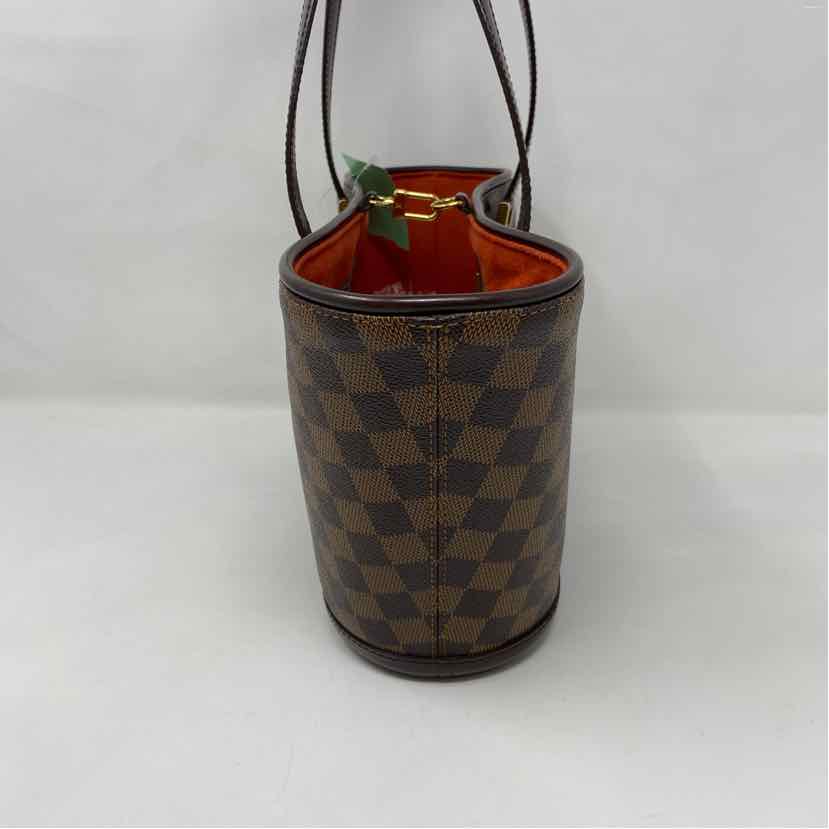 Pre-Owned Louis Vuitton Damier Eben Canvas Designer Handbag