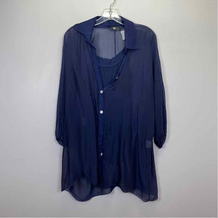 Pre-Owned Size XS Made in Italy Navy Top
