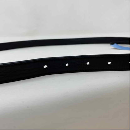 Pre-Owned Gucci Black Leather Designer Belt