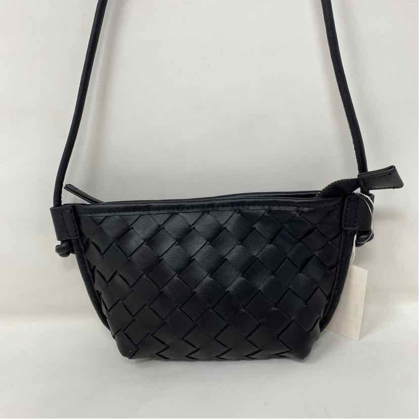 Black faux leather Handbag