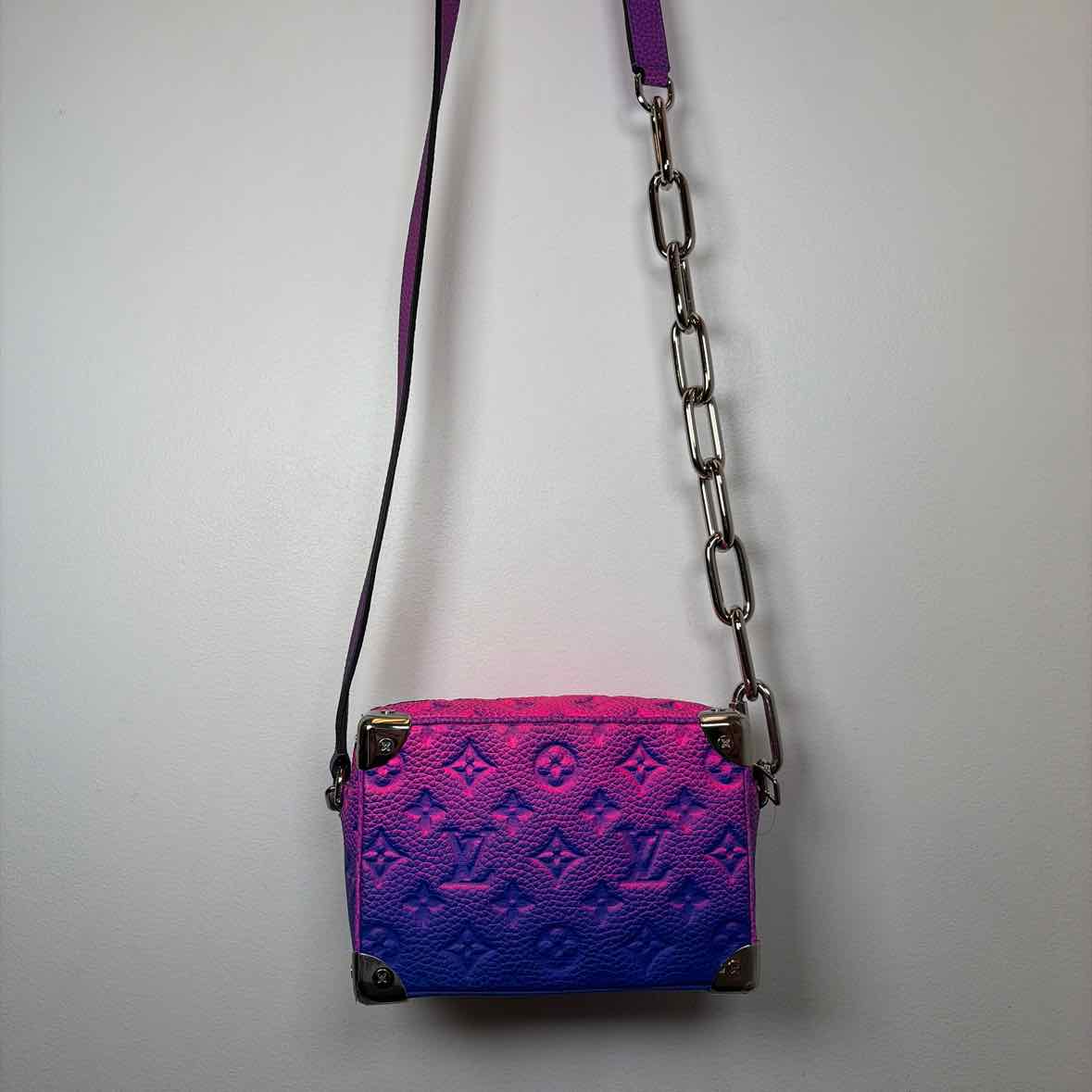 Pre-Owned Louis Vuitton Pink Multi Leather Designer Handbag